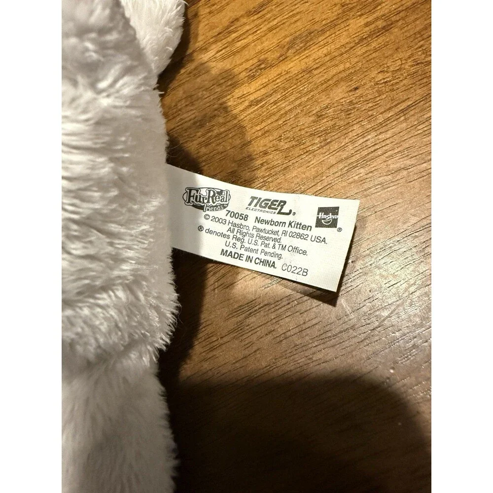 FurReal Friends Tiger Newborn Kitten Interactive Plush